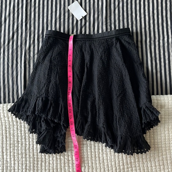 Isabel Marant Asymmetrical Black Mini Skirt - Picture 7 of 8